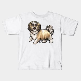 Dog - Shih Tzu - Gold Kids T-Shirt